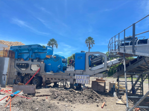 時產150-200噸的移動破碎站需要多少錢？